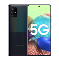三星 Galaxy A71(SM-A7160)8GB+128GB 镭丝黑 5G版 全面屏 移动联通电信全网通5G手机
