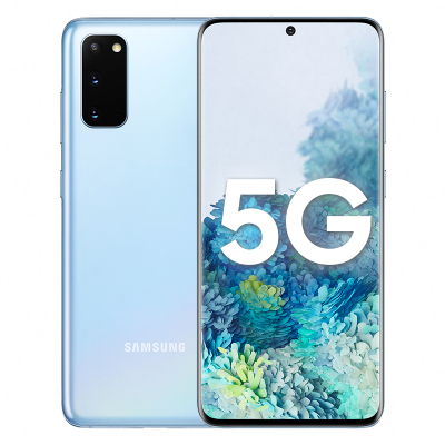 三星 Galaxy S20(SM-G9810)5G版 12GB+128GB 浮氧蓝 骁龙865 游戏手机 拍照手机