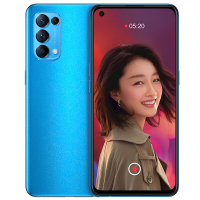 OPPO Reno5 5G 极光蓝 12GB+256GB 全网通 骁龙765G 6400万水光人像四摄 65W闪充