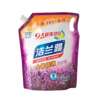 洁兰雅 全能高效袋装洗衣液2Kg*1袋