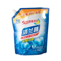 洁兰雅 深层清洁袋装洗衣液2Kg*1袋