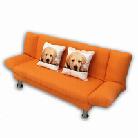  简易小户型沙发可折叠懒人沙发休闲田园沙发双人三人1.8米沙发床时尚新款