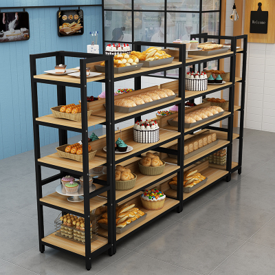 面包展示柜展示架组合柜陈列架中岛柜货架多层边柜商用