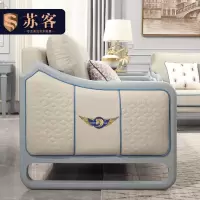 美式沙发全实木轻奢家具简约高端别墅沙发户型客厅组合