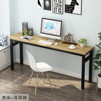 电脑长条办公桌卧室定做书桌简约家用学习桌长方形条桌靠墙窄桌子