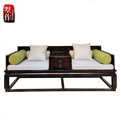 新中式实木沙发组合禅意现代中式简约仿古别墅会所民宿家具