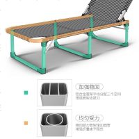 铝合金管夏天午休床折叠床冬季办公室午睡床单人床行军床躺椅