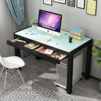 电脑台式桌家用带抽屉书桌简约家用学生简约办公写字桌学习桌
