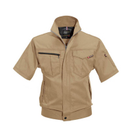 工作服套装夏季短袖夹克可定制防菌防霉防尘Badcrystal/晶至6082