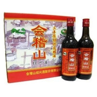 绍兴黄酒会稽山三年陈绍兴加饭酒花雕酒500ml*12瓶