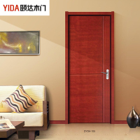颐达木门(DYDA-105)贴皮扣线木门室内门简约卧室门客厅书房门家用门木门