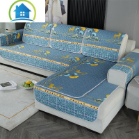 三维工匠[]新款防滑莱卡棉沙发垫欧式简约组合装一套3片