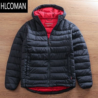 HLCOMAN出北美150美刀户外级防水防风 冬季男士加棉连帽p暖棉衣棉服外套