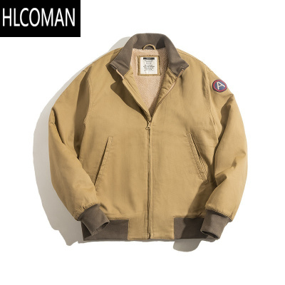 HLCOMAN工装 美式复古M1942坦克服棉衣战术夹克硬汉风棉服外套男