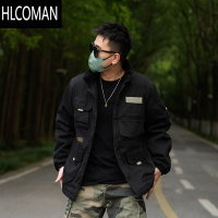 HLCOMAN12570 美式复古男士潮牌M65美式复古多口袋工装棉衣
