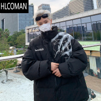 HLCOMAN美式立领羽绒棉服男款冬季加厚p暖潮流痞帅男生防寒棉袄外套棉衣