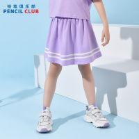 [1件5折:67.5元]铅笔俱乐部童装2024夏装新款女童半身裙儿童学院风裙子大童半截裙