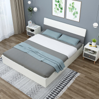 床现代简约1.5米单人床榻榻米床1.8米双人床出租房经济型塌塌米床