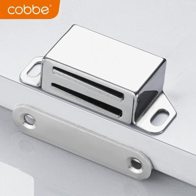 卡贝(cobbe)磁吸柜门衣柜门吸强力碰珠卡扣不锈钢磁吸移门柜门碰门吸强磁