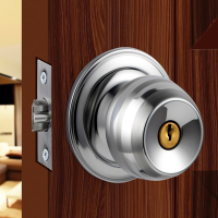 邦可臣门锁家用型球形锁室内卧室卫生间锁具老式房门锁球型圆形球锁