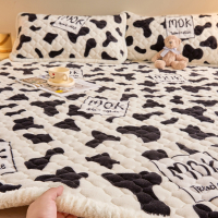 藤印象牛奶绒床垫软垫子床盖床单毛毯家用卧室床褥垫被单人褥子加厚保暖