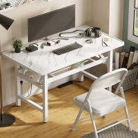 藤印象可折叠电脑桌台式免安装书桌家用简约办公桌卧室简易学习写字桌子