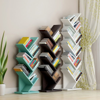 树形书架简约现代客厅简易落地书架置物架个性卧室儿童书架经济型