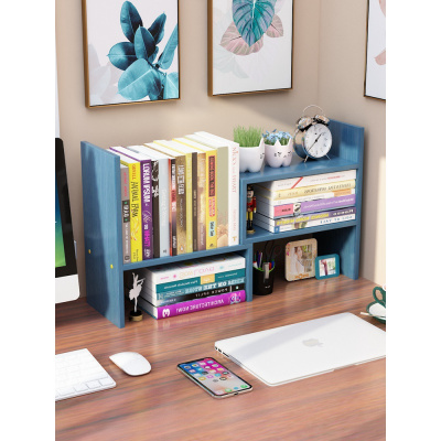 书桌上学生书架简易用办公室桌面置物架儿童多层收纳宿舍小型书柜