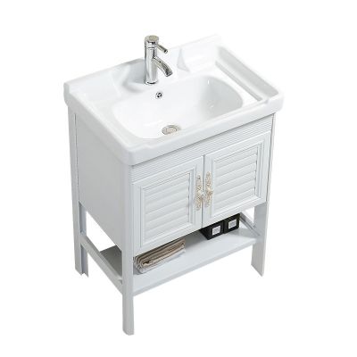 落地式浴室柜小户型组合柜现代陶瓷一体台盆洗漱面盆洗手盆洗脸盆