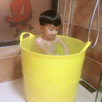 加高大号泡澡桶沐浴桶儿童塑料小孩婴儿泡澡桶宝宝游泳澡盆