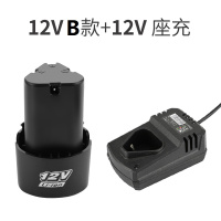 12V 闪电客三角形锂电池 充电钻 手电钻电起子 battery 充电器 12V电池B款5000毫安送座充