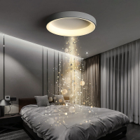 卧室灯简约现代led吸顶灯温馨浪漫房间客厅灯饰创意卧室北欧灯具
