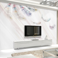 电视背景墙壁纸装饰客厅壁画5d现代简约3d影视墙纸北欧家用8d墙布
