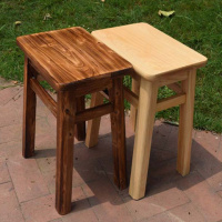 长方凳餐桌凳椅食堂凳闪电客柏木凳矮凳子简易方凳换鞋凳家用高凳