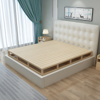 清凉夏季床垫加高硬床板床架闪电客排骨架1.5米1.8米地台榻榻米床