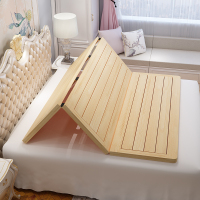 松木硬床板1.8米折叠闪电客床板排骨架单人1.5米加宽硬板床木板床垫