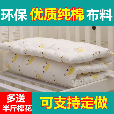 手工定做纯棉儿童幼儿园床垫褥子婴儿床垫被小学生棉花垫子被褥子