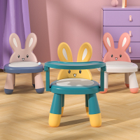 宝宝餐椅可爱卡通吃饭小凳子儿童闪电客家用加厚板凳矮凳叫叫靠背椅