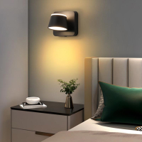 现代简约壁灯轻奢北欧卧室床头灯半梅客厅沙发背景墙壁灯个性创意灯
