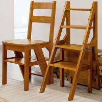 木梯椅半梅家用梯子椅子折叠两用梯凳室内多功能登高楼梯台阶