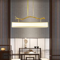 闪电客中式吊灯现代中国风灯具客厅灯设计师样板间创意餐厅吊灯