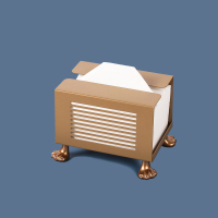 北欧ins风轻奢闪电客纸巾盒多功能收纳盒客厅创意家用抽纸盒 小号金色金脚纸巾盒