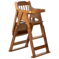 宝宝餐椅儿童餐桌椅子闪电客便携可折叠bb凳多功能吃饭座椅婴儿木餐椅