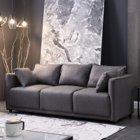 北欧科技布沙发小户型三人位简约现代公寓客厅双人轻奢闪电客小沙发网红