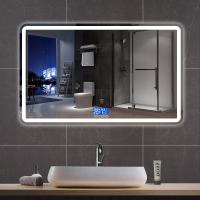 浴室镜闪电客卫生间镜子挂墙洗漱台智能壁挂洗手间带灯触摸屏防雾led镜
