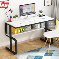 电脑办公桌家用简易靠墙书桌CIAA写字台卧室学习桌现代简约收纳桌子