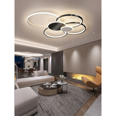 现代简约客厅灯2020年新款大气家用北欧灯具创意个性卧室吸顶灯
