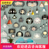 餐厅吊灯CIAA 三头简约现代创意个性工业风吧台卧室小过道床头北欧灯具