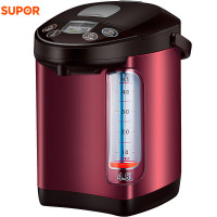 苏泊尔(SUPOR) 电热水瓶SW-45S50A 304不锈钢内胆 液晶显温 长沸除氯 四段调温 4.5 L