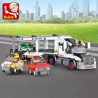 乐高城市货车卡车汽车巴士模型儿童启蒙男孩拼装积木玩具